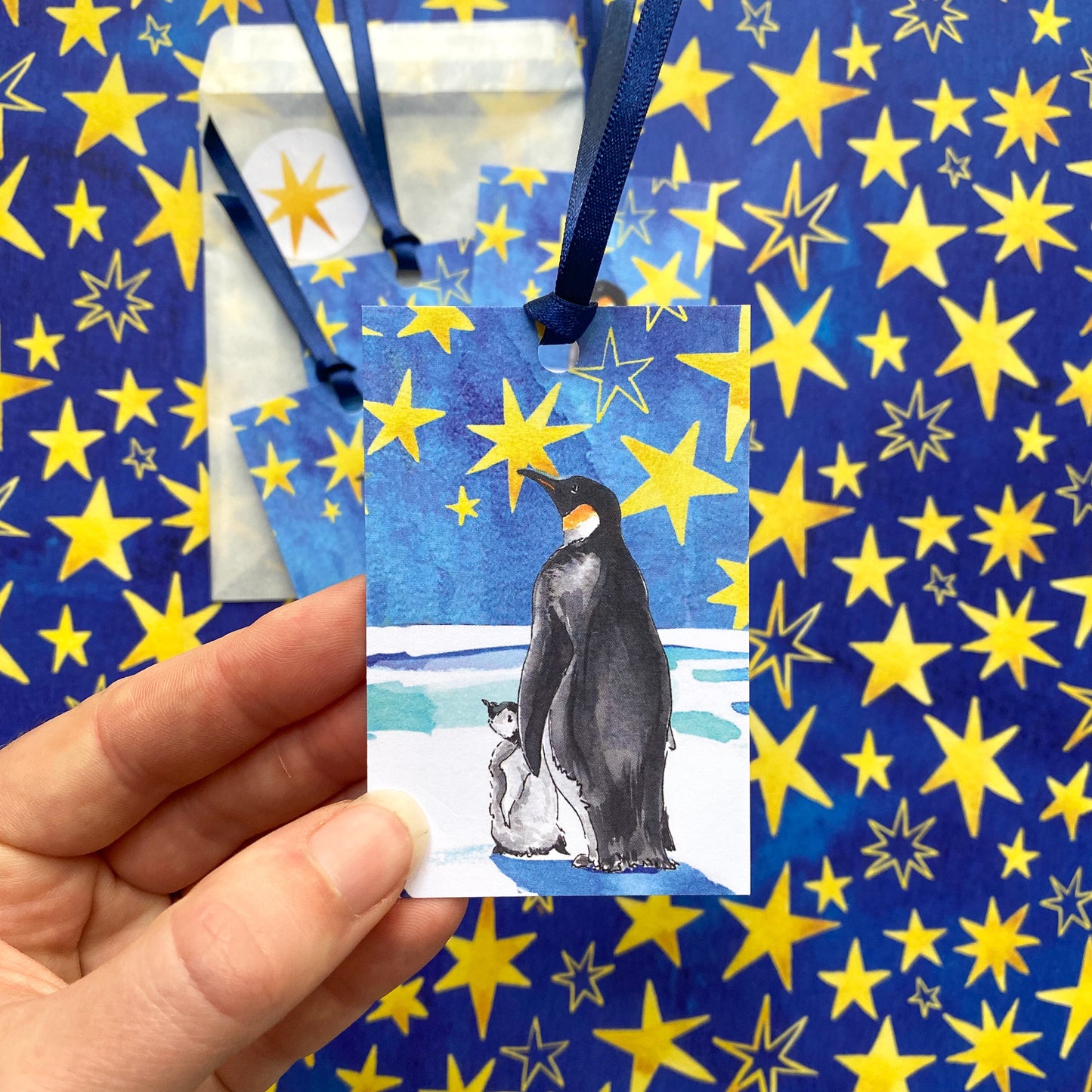 Look at the Stars - set of 4 gift tags