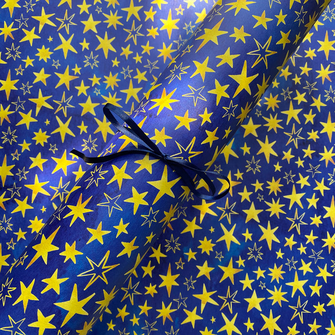 Starry Night wrapping paper