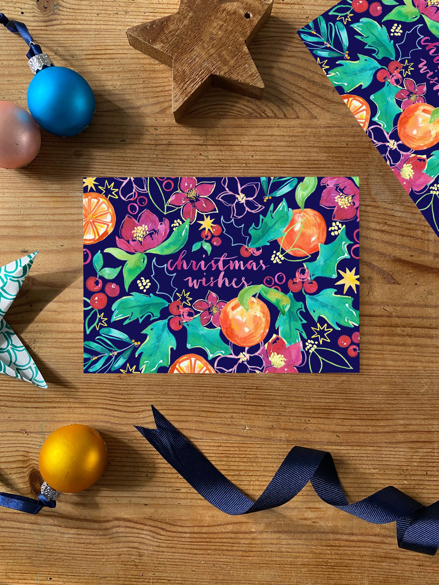 Merry & Bright Christmas Card collection set - Swans & Swallows + Hellebores & Holly