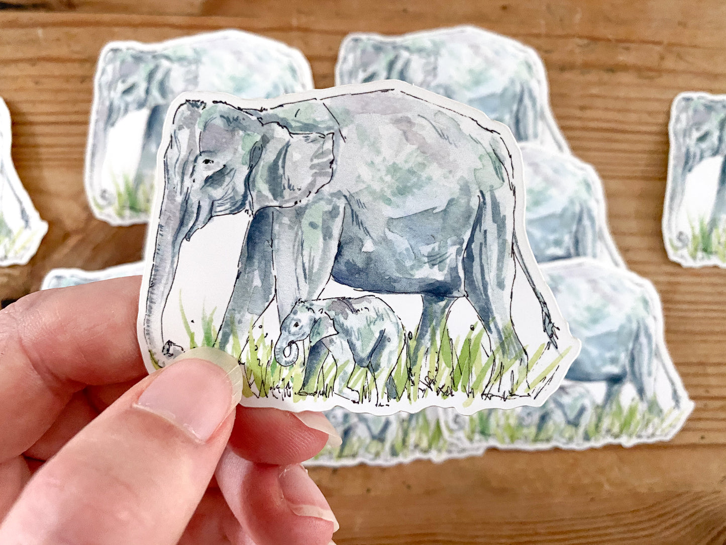 Stickers - Set of 6 animals