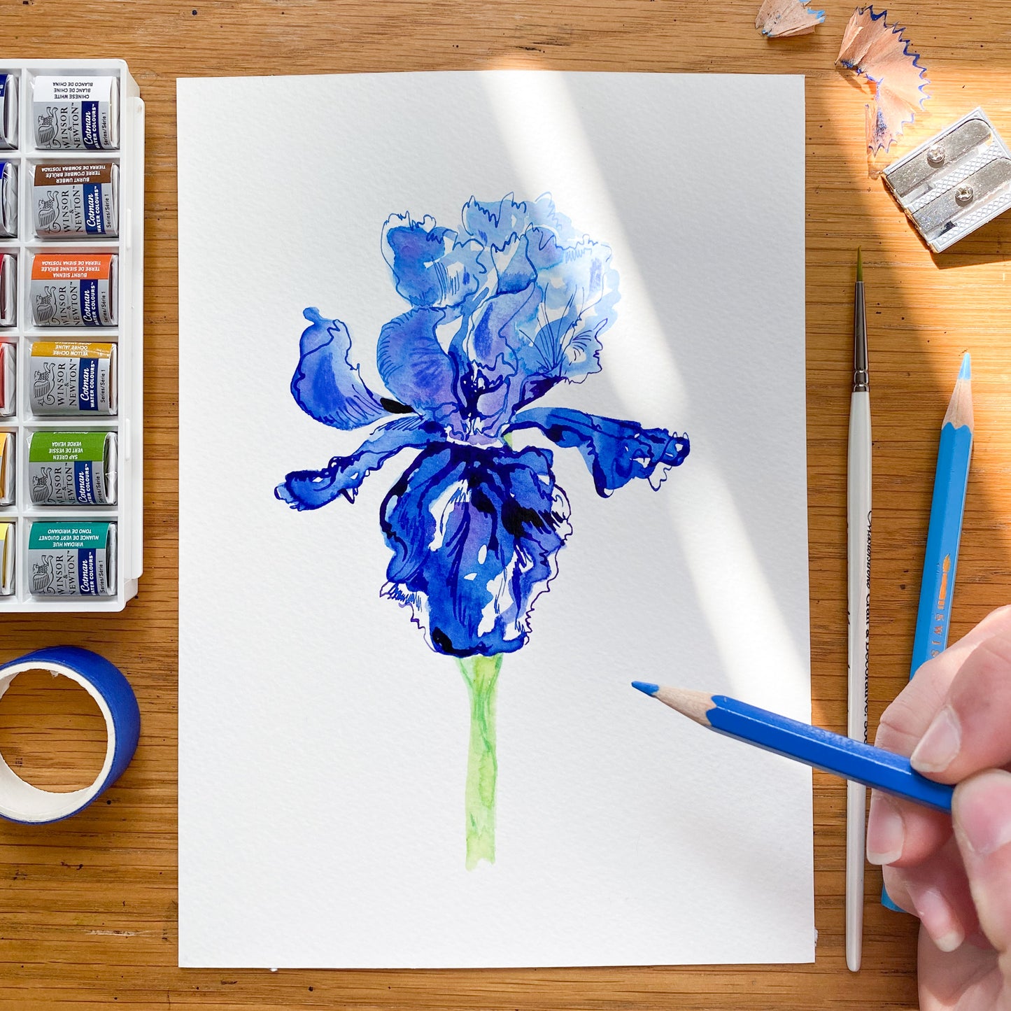 Iris No.2 card