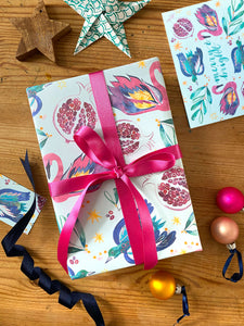 Swans & Swallows wrapping paper