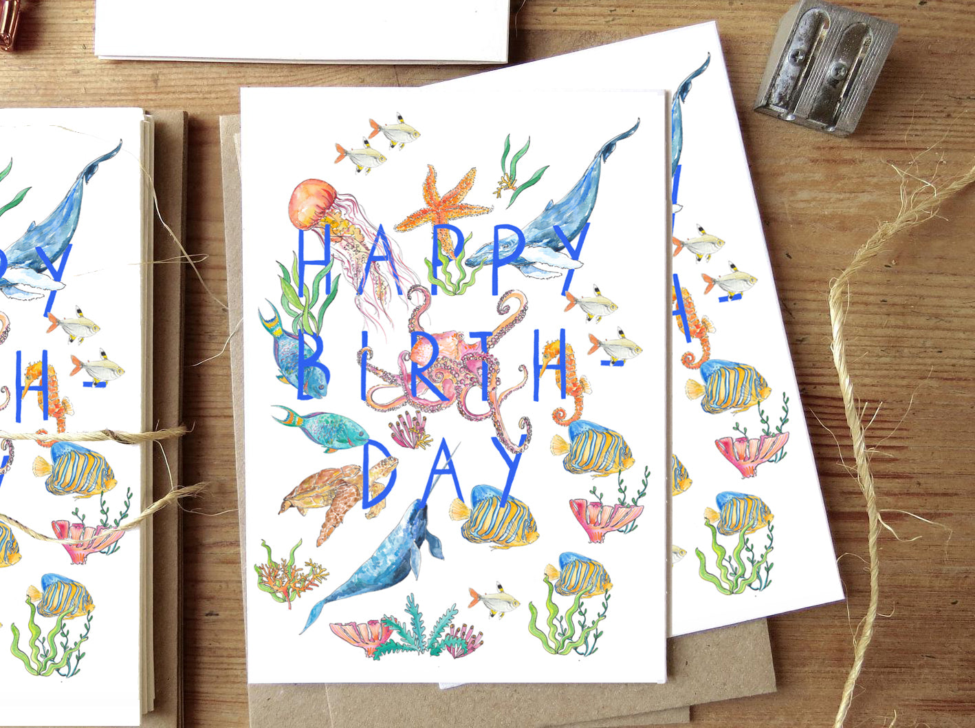 Animal Celebration cards - set of 6