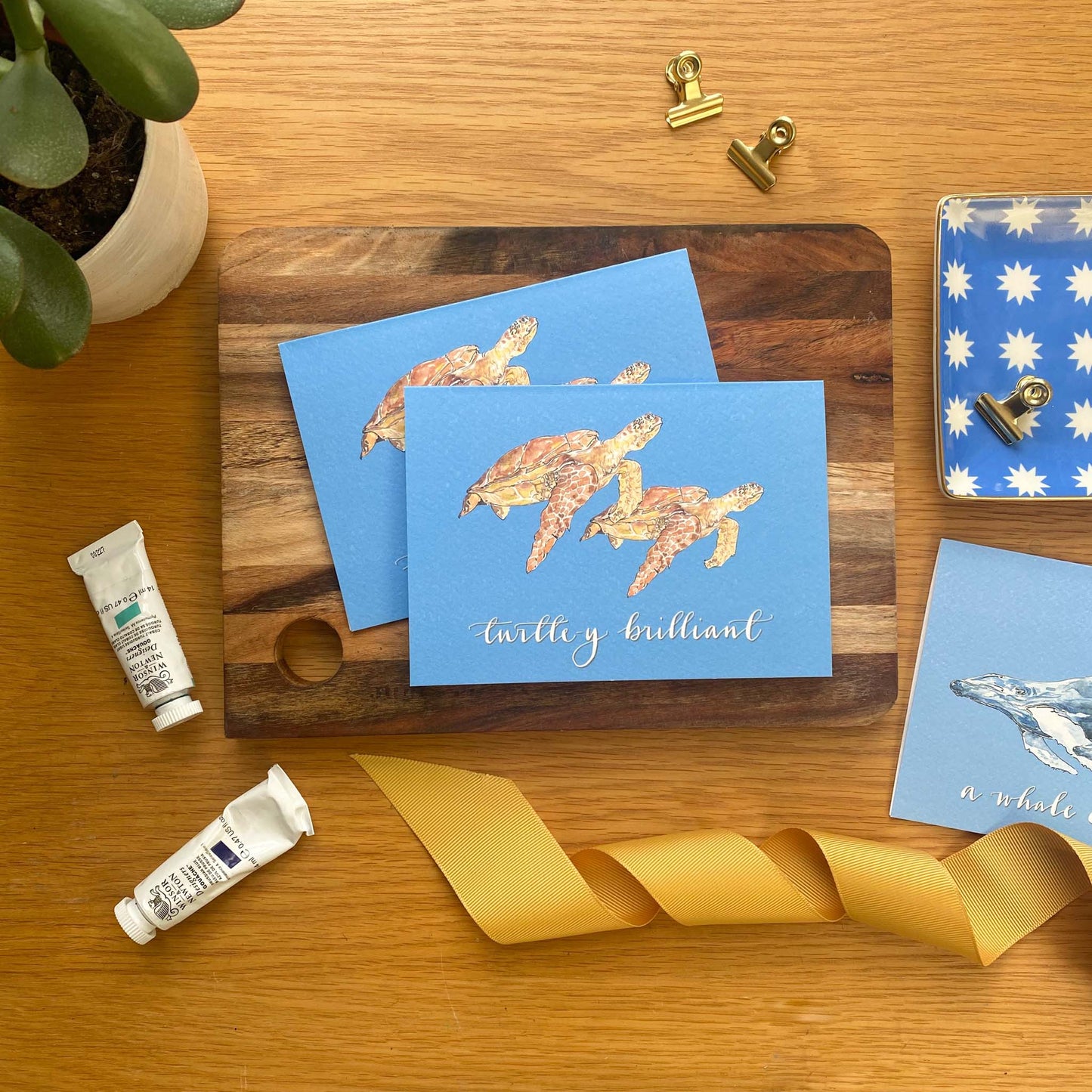 Under the Sea thank you cards