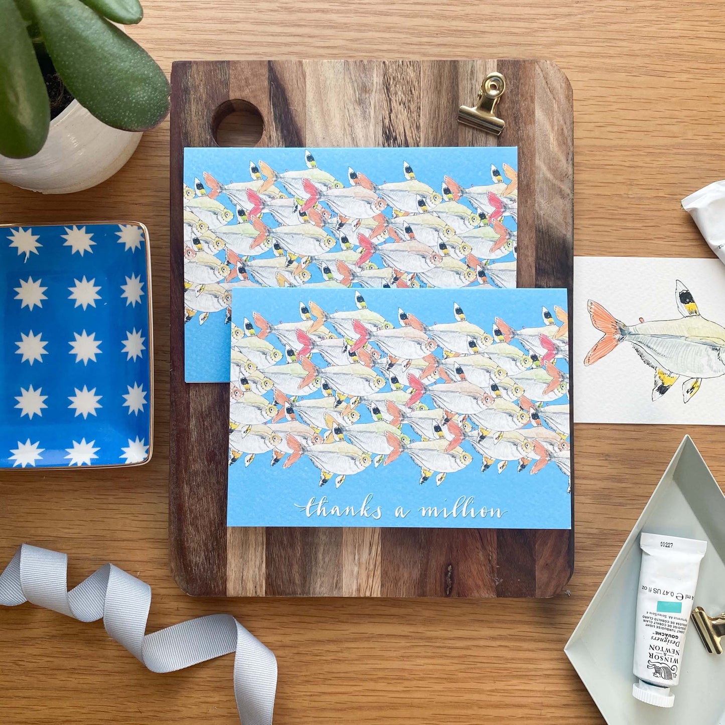 Under the Sea thank you cards