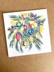 SAMPLE SALE - 70% off CHRISTMAS TREE CARDS