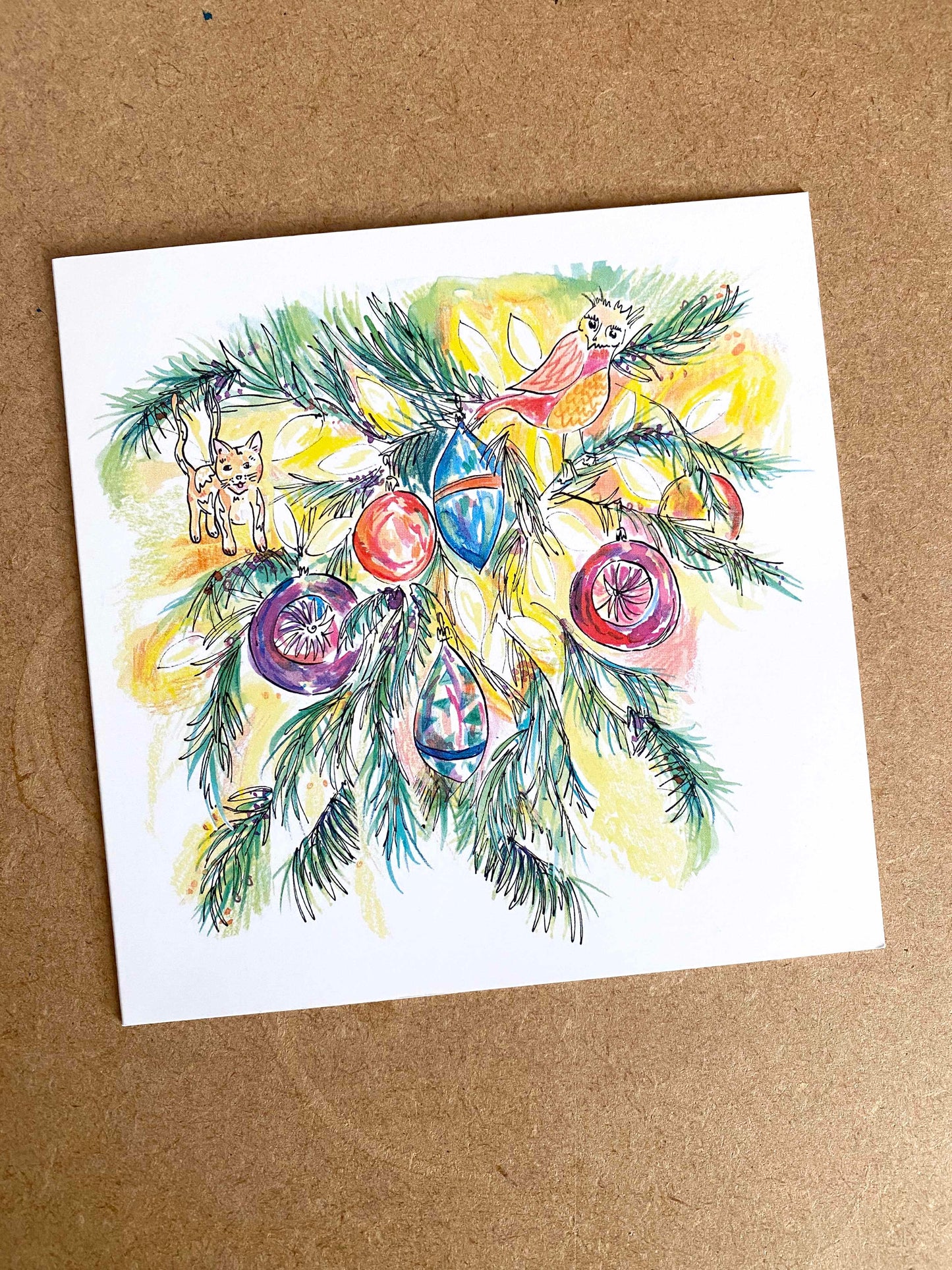 SAMPLE SALE - 70% off CHRISTMAS TREE CARDS