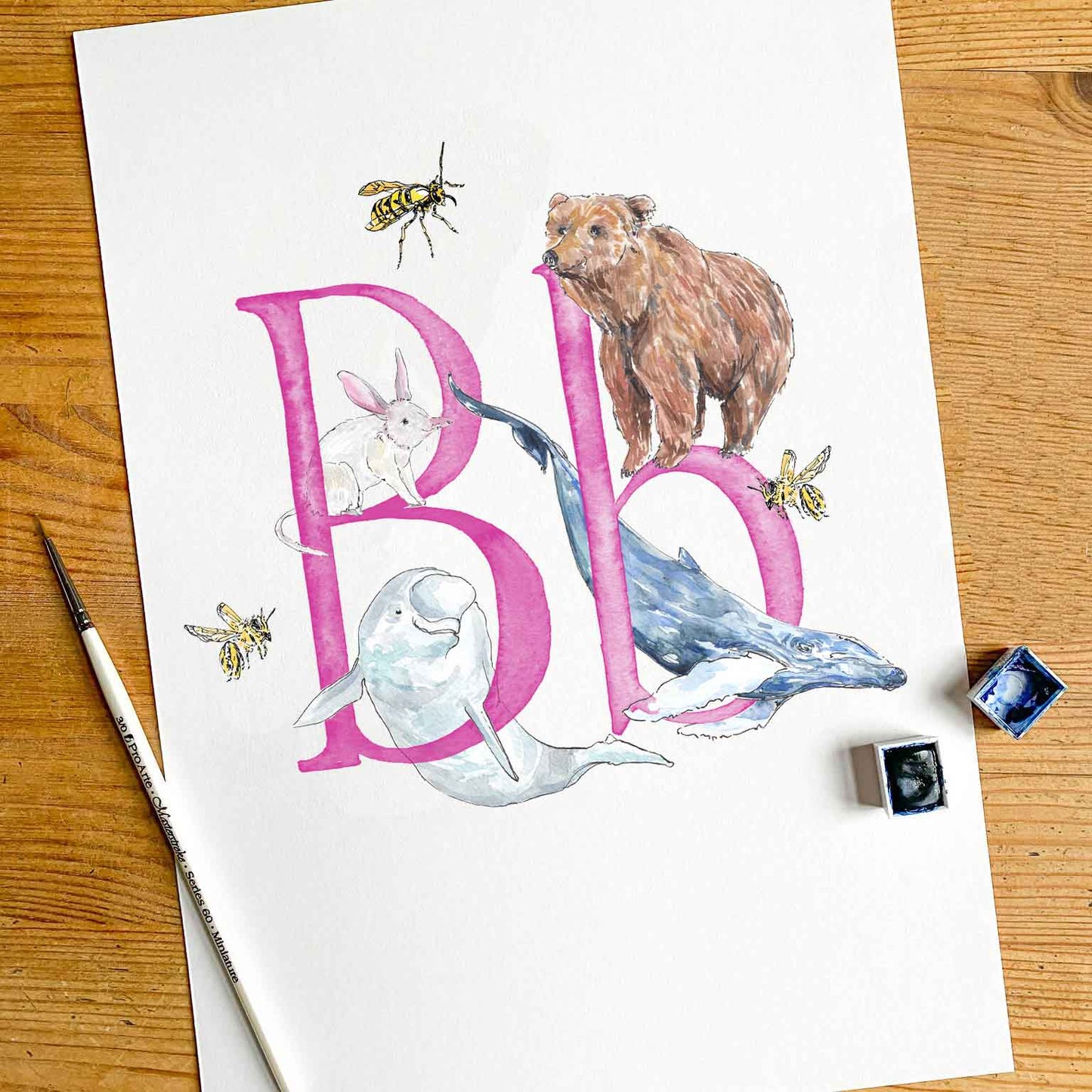 SAMPLE SALE - 40% off limited Letter Prints