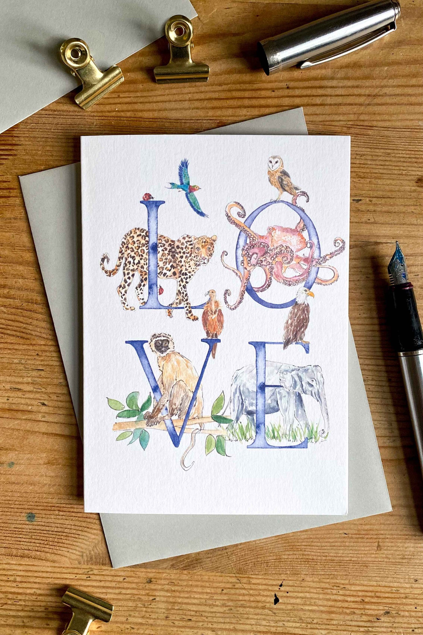 Animal Love card
