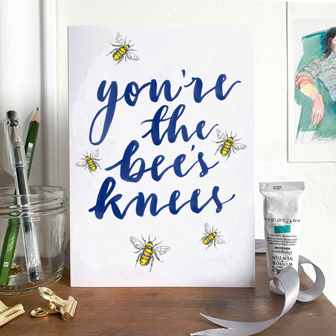 You're the Bee's Knees card
