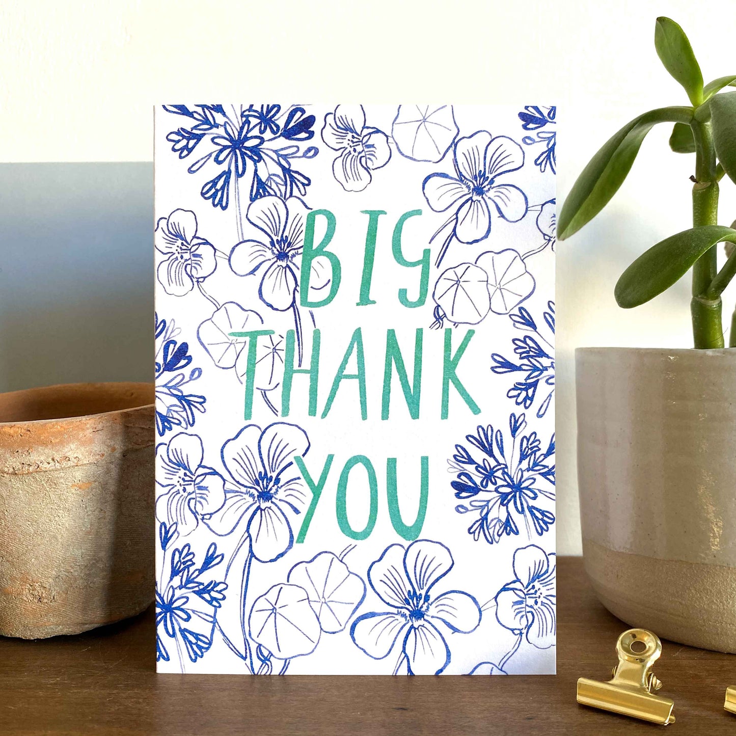 Big Thank You card