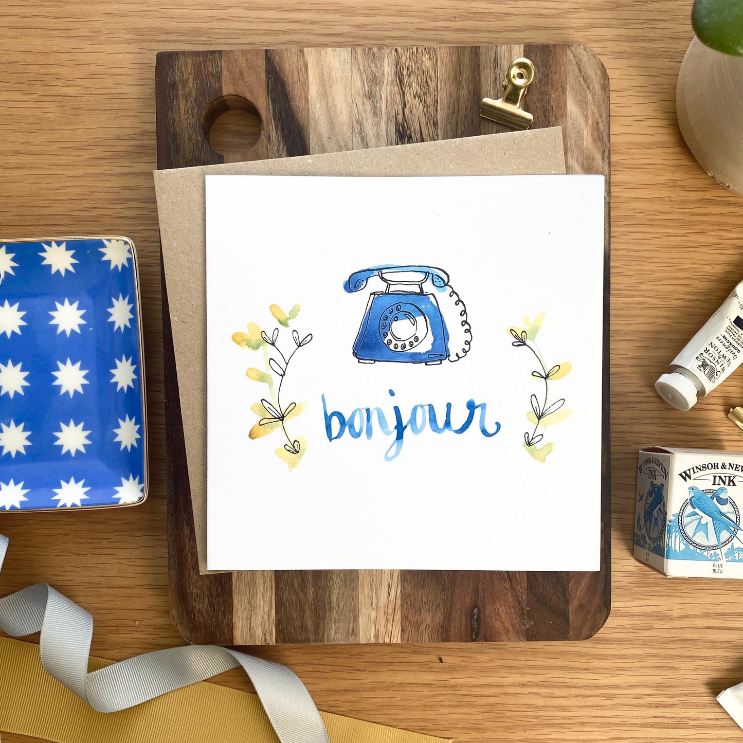 Bonjour card