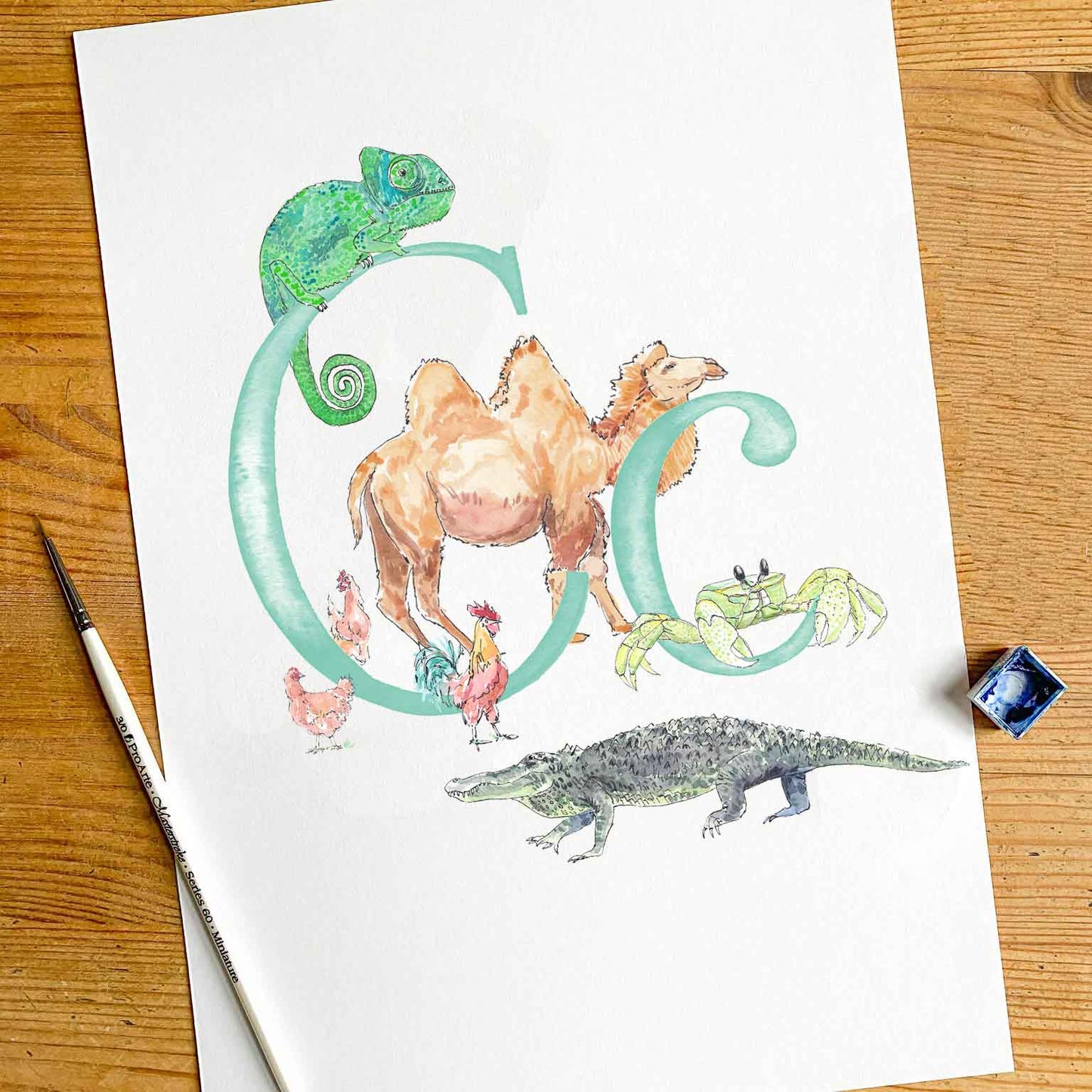 SAMPLE SALE - 40% off limited Letter Prints