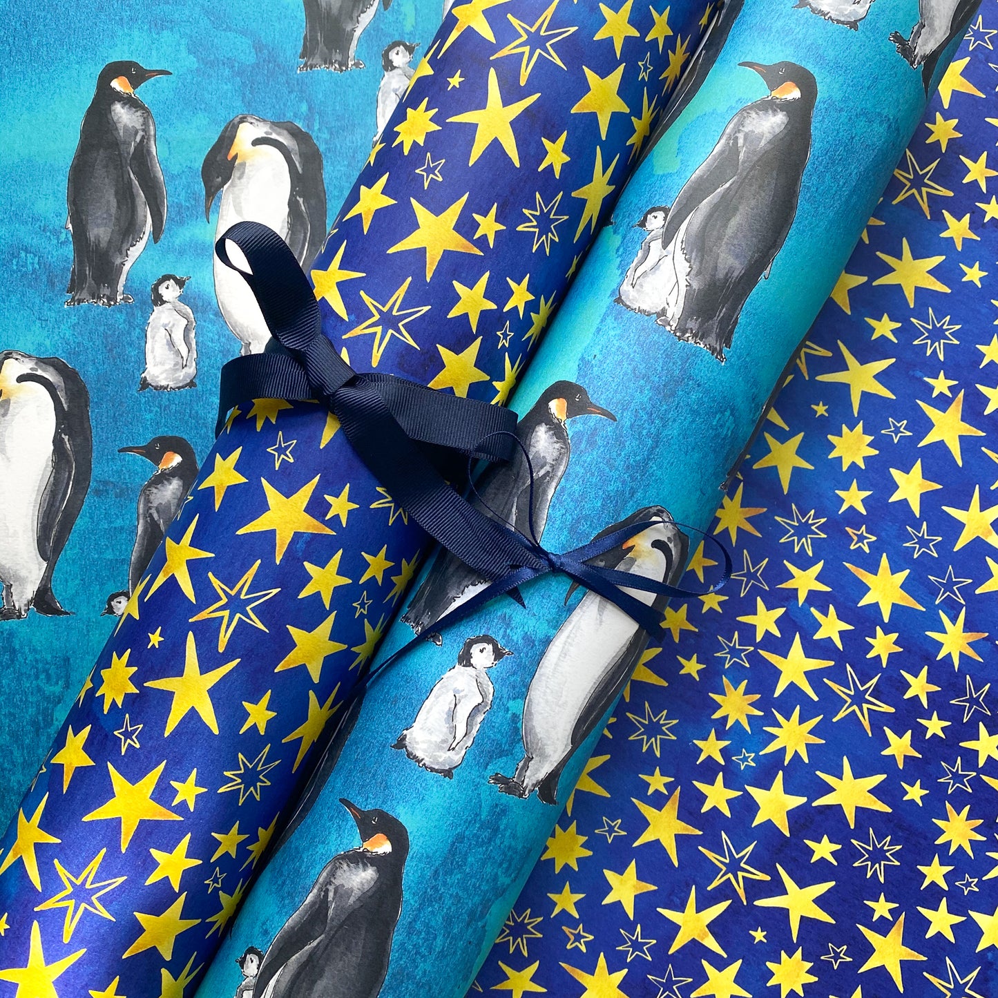Starry Night wrapping paper