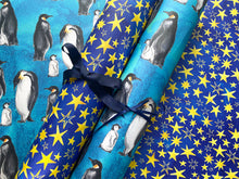 Load image into Gallery viewer, Cuddling Penguins wrapping paper