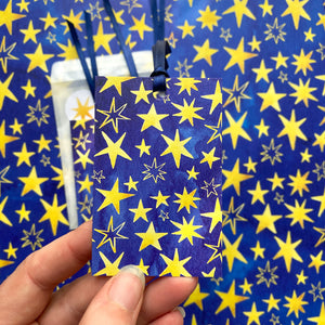Starry Night - Wrap & Tag set