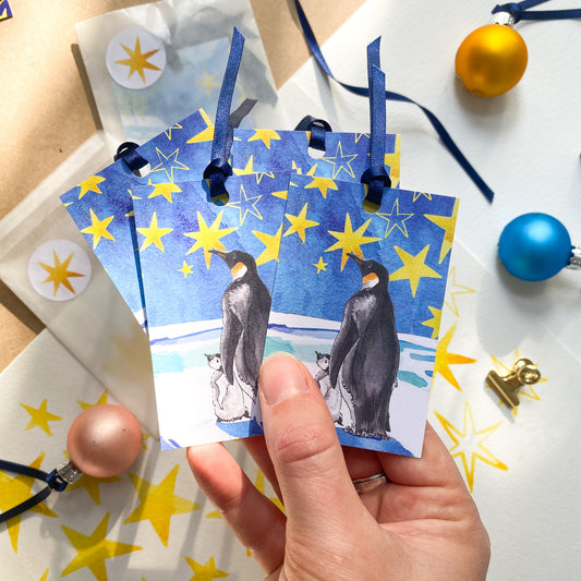 Look at the Stars - set of 4 gift tags