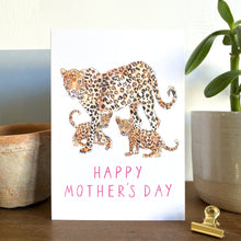 Load image into Gallery viewer, Happy Mother&#39;s Day - leopard card