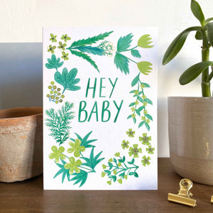 Hey Baby card