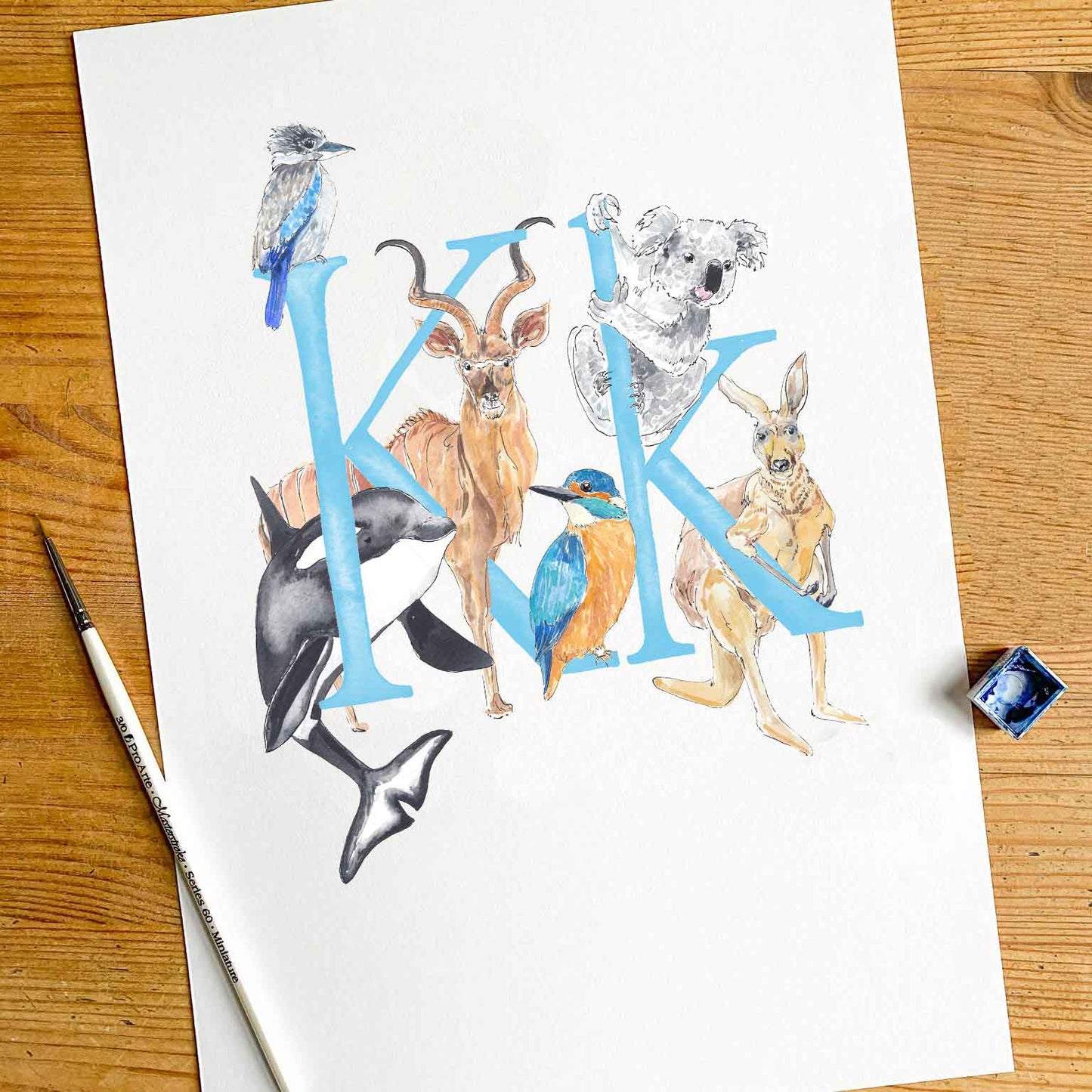 SAMPLE SALE - 40% off limited Letter Prints