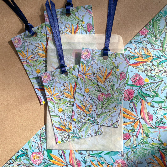 Peony & Protea – gift tags