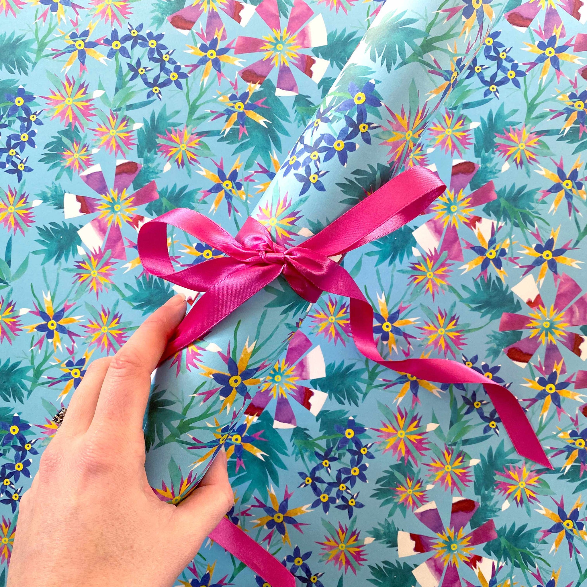 Gift Wrapping Paper Florist Flower Bouquet