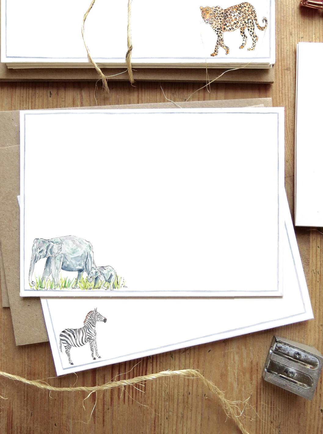 On Safari notelets – Portland Paper Company