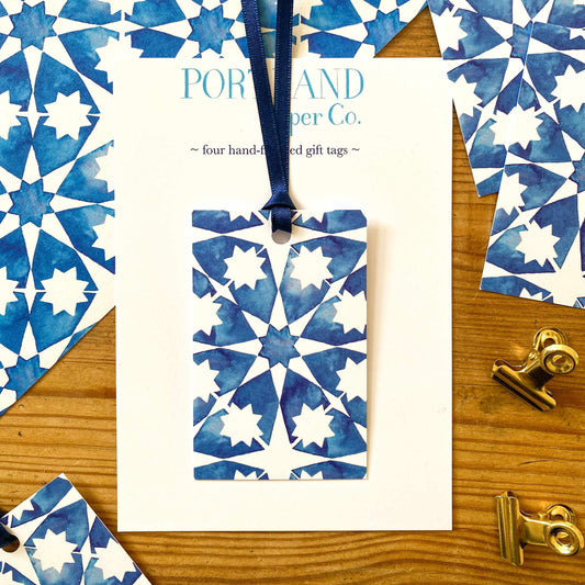 Star Tile - gift tags