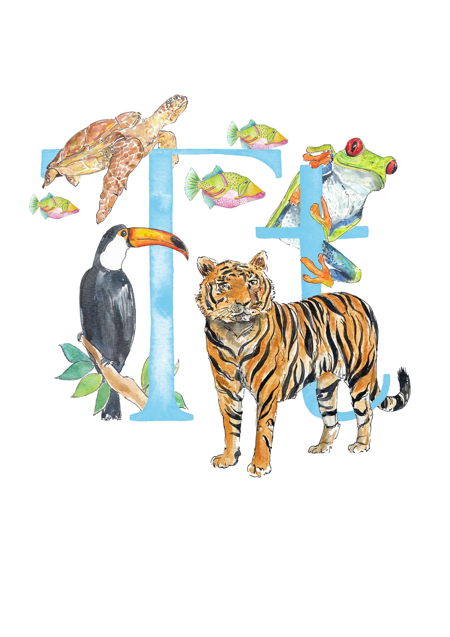 SAMPLE SALE - 40% off limited Letter Prints