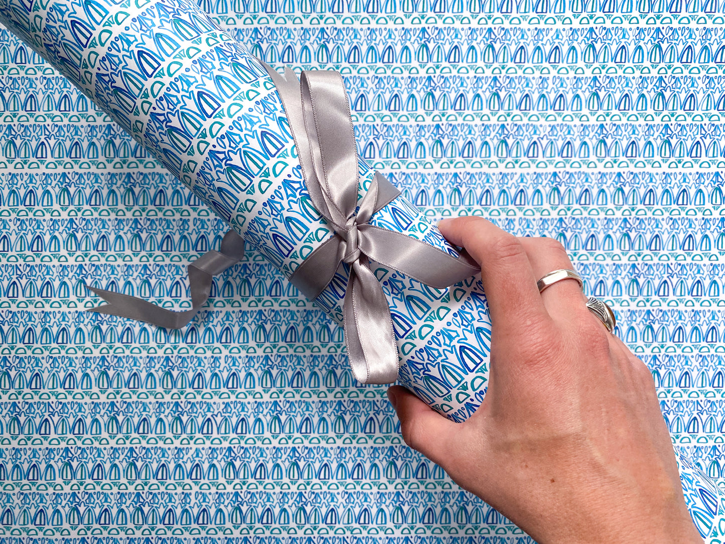 Turquoise Tile Wrap